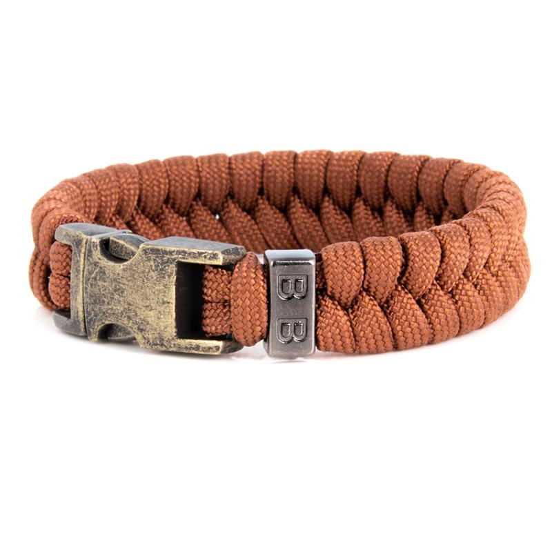 Steel & Cord | Essential Rust - Bad-Ass Bracelets