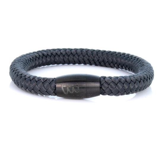 Steel & Rope | Fisherman Anthracite - Bad-Ass Bracelets