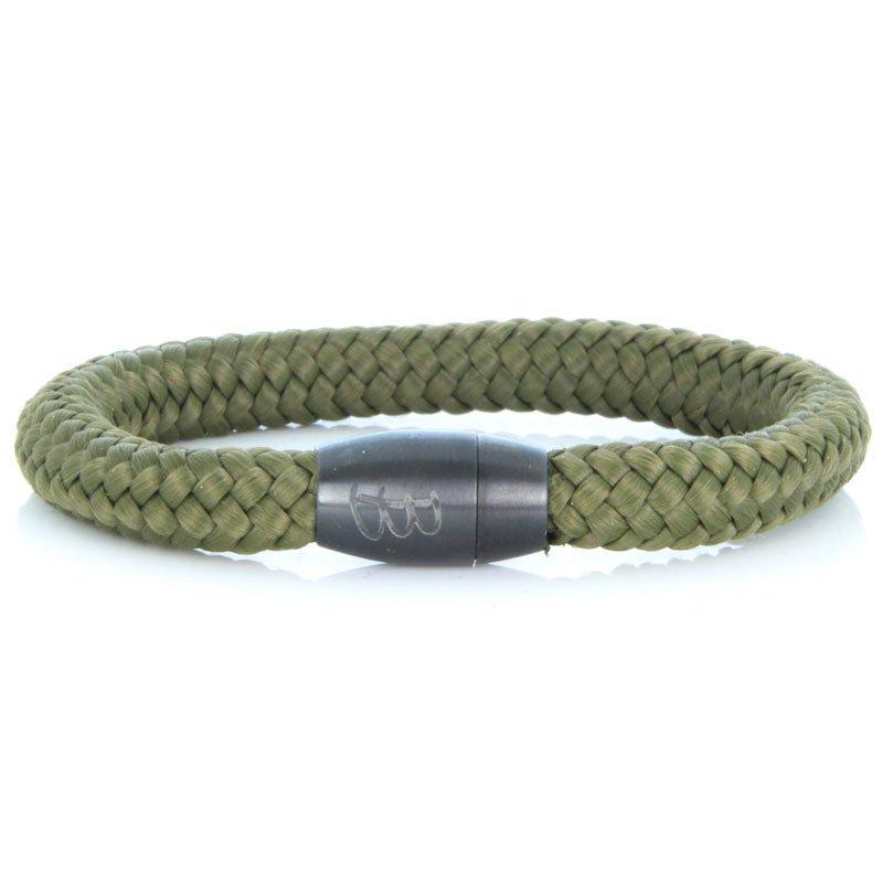 Steel & Rope | Fisherman Army Green - Bad-Ass Bracelets