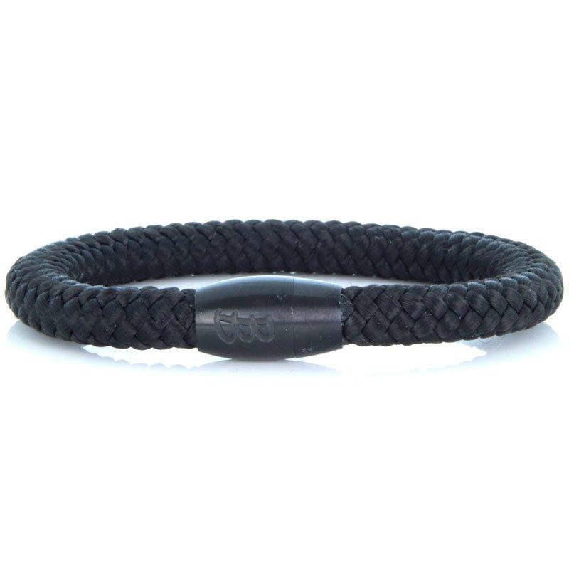 Steel & Rope | Fisherman Black - Bad-Ass Bracelets