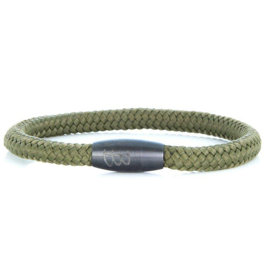 Steel & Rope | Sailor Army Green - Bad-Ass Bracelets