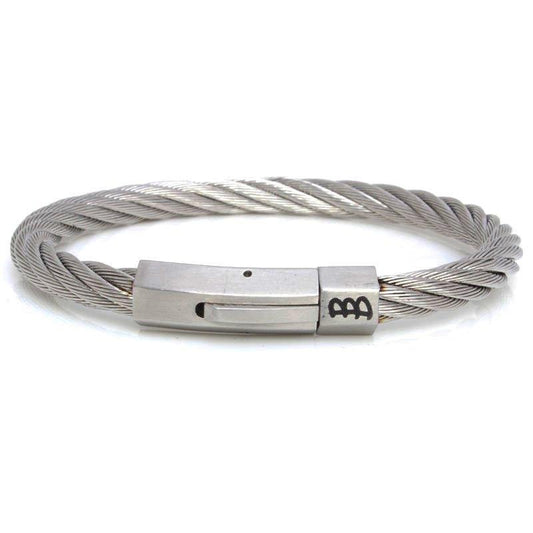 Steel | Silver - Bad-Ass Bracelets